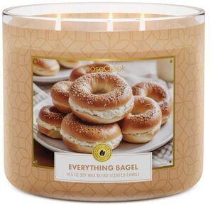 NWT Goose Creek Everything Bagel 3-Wick Candle